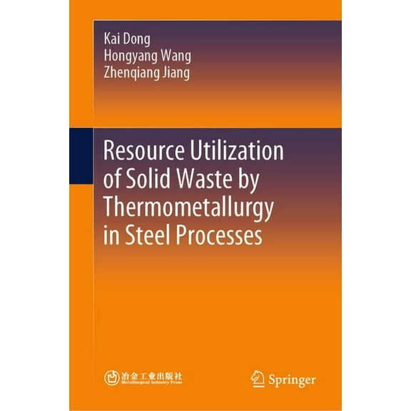 Resource Utilization of Solid Waste by Thermometallurgy in Steel Processes, (Hardcover)