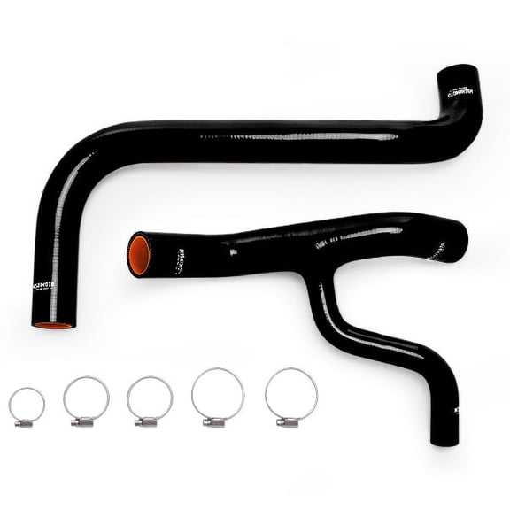 Mishimoto MMHOSE-F46-98BK Silicone Radiator Hose Kit Compatible With Ford F-150 4.6 1998-2004 Black