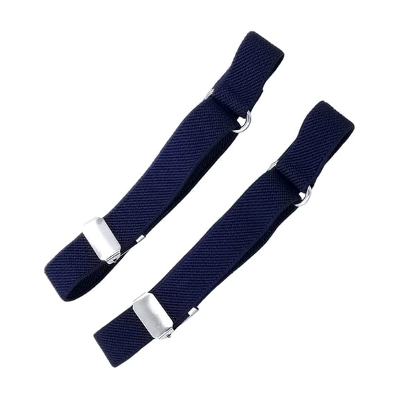 Adjustable Men Women Shirt Sleeve Garters for Formal, Work, Casual Shirt Sleeve Holder Garters Stretch Metal Armbands