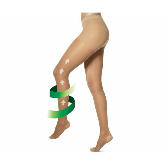 Lupo Women's Medium Compression Pantyhose