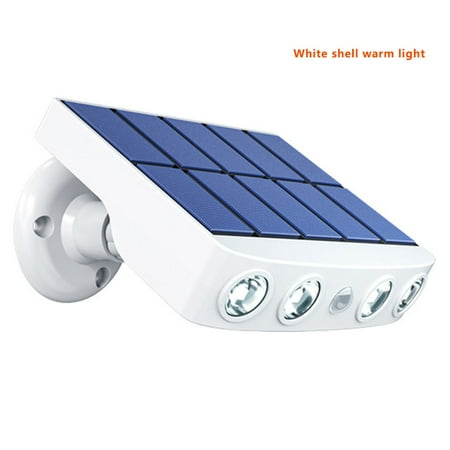 

Fence Light Solar Power Garden 360° Adjustable Light IP65 Waterproof Outdoor Pathway Lamp White Warm Light
