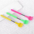 thumbnail image 3 of (3- Pack) Portable Extendable Telescopic Plastic Back Scratchers/Hand Massager/Backslap with Rubber Handles, 3 of 5