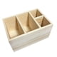 thumbnail image 2 of Organizador de maquillaje de madera duradero y práctico, elegante y grueso para el hogar. B, 2 of 9