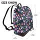 thumbnail image 2 of Disketp Floral Rabbit Mochila de Cuero para Mujer, Bolso de Espalda Antirrobo con Estilo para Viaje, Trabajo y Uso Diario, 2 of 4