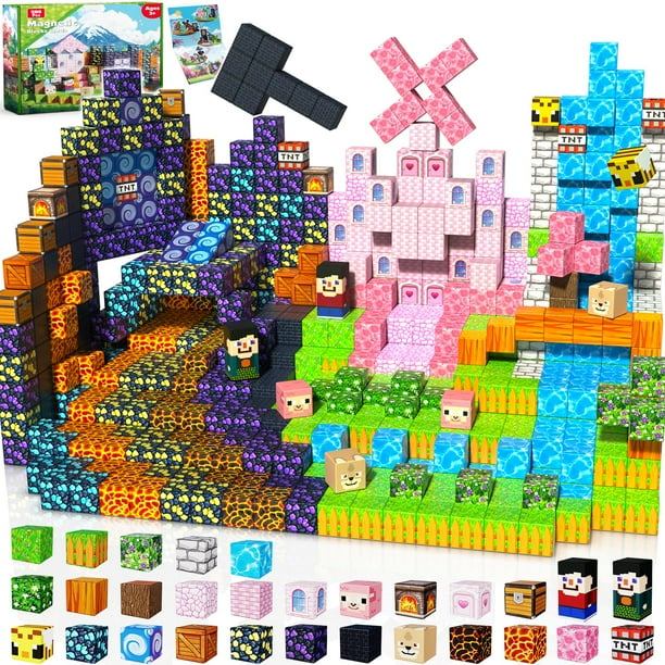 Bloques magnéticos GraceDuck 200 unidades para construir Dark Adventure Castle