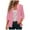 Pink, variant on Gubotare Women's Cardigan Long Sleeve Casual V-Neck Soft Knit Lightweight Hollow Out Cardigans Sweater (Black,XL)