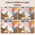 thumbnail image 7 of Design&I 3'x5' Ultra Soft Throw Mat, Patchwork Contemporary Abstract Geometric Block Large Patterned None Fluffy Washable Easy Care Indoor rug for Bedside Hallway, 7 of 7