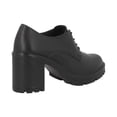 thumbnail image 3 of Mujer Tacon GREEN LOVE Elegante Escolar negro 25.5, 3 of 4
