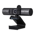 thumbnail image 3 of Cámara Web 4K con Enfoque Automático, Micrófono Integrado y Altavoces Duales para Streaming, Clases en Línea y Videollamadas, Rotación 360° y Tapa de Privacidad, Plug and Play., 3 of 6