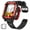 Ruddy, variant on Unicorn Beetle Pro Case with Band for  Watch Series 8/7/6/5/4/SE [45mm], [2X Built-in Tempered Glass Screen Protector] Rugged Protective Case with Strap Bands