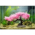 thumbnail image 5 of Jiibva Artificial Aquarium Plants, Fish Tank Decorations, Cherry Blossom Aquarium Fish Tank Simulation Aquatic Aquarium Tank Accessories, 5 of 7