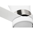 thumbnail image 5 of Brant Collection 52-in. Three-Blade Satin White Modern Ceiling Fan, 5 of 16