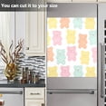 thumbnail image 3 of Yayeee Magnetic Dishwasher Cover for The Front Decoration Home Kitchen Machine Sticker Protector, Cute Gummy Bears Pattern, 3 of 6