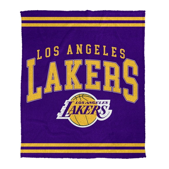 Pegasus Los Angeles Lakers 60" x 70" Cozy Plush Knit Blanket