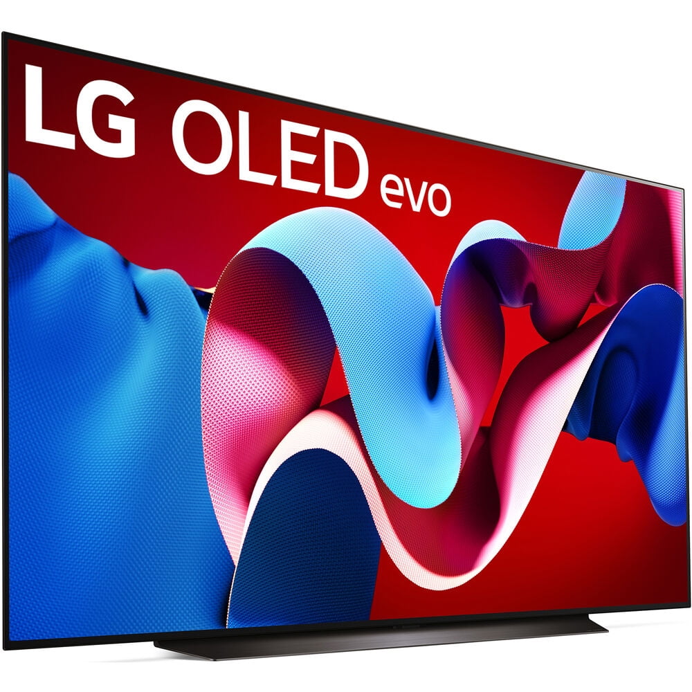 LG OLED83C4PUA 83 Inch Class OLED evo C4 Series Smart TV 4K Processor (2024) Bundle with Deco Gear 4K HDMI 2.0 Cable x2 & CPS Exclusive 26 Month Protection