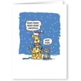 thumbnail image 1 of The Difference Between Dogs & Cats - Funny Christmas Card - 18 Boxed Funny Dog & CatCards and Envelopes, 1 of 2