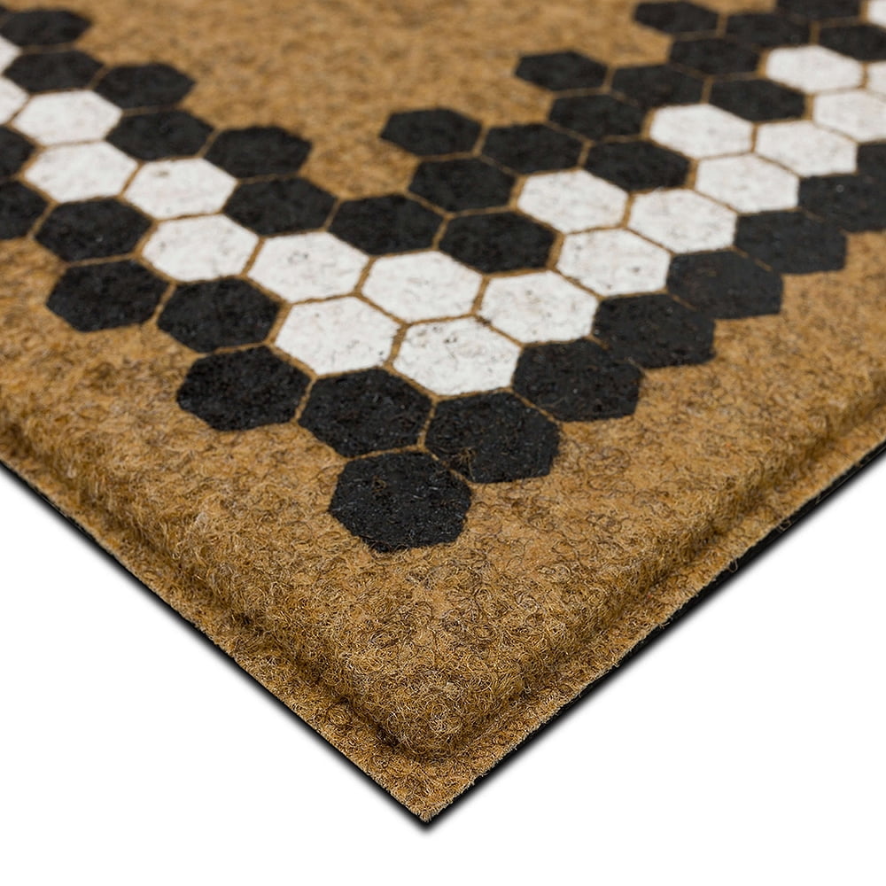 Mohawk Home Family Farmhouse Outdoor Polyester Door Mat, Multi, 1' 6" X 2' 6"