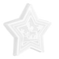 thumbnail image 5 of Molde de silicona, resina duradera, suave, resistente al desgarro, moldes de adorno de resina para manualidades DIY, listado de estrellas, 5 of 5