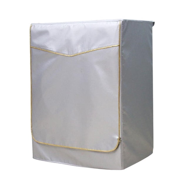 Kenally Cubierta con revestimiento chapado en oro, cubierta para lavadora, secadora, correa plateada Vehículos, repuestos y accesorios Mis Cremallera dorada METRO