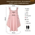 thumbnail image 5 of WHIPPY Kitchen Cooking Aprons for Women with Pockets Japanese Linen Cross Back Apron Unisex for Baking Painting Gardening, 5 of 7