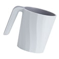 thumbnail image 2 of Wosthever Vaso de plástico para cepillo de , vaso de baño, artículos de tocador de viaje, taza de , accesorios de baño antideslizantes de 301 Juegos de accesorios de baño gris blanco, 2 of 6