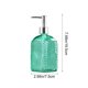 thumbnail image 3 of Dispensador de Jabón Líquido de Vidrio para Baño o Cocina | Dispensador Recargable de 500 Ml para Jabón de Manos y Loción | 7 Colores Disponibles | Incluye 1 Botella con Bomba, 3 of 6