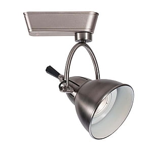 Voltage Track Lighting Fixture - WAC Lighting LED710 Cartier LED Low Voltage Track Fixture Antique Nickel