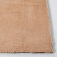 thumbnail image 4 of Safavieh Faux Rabbit Fur David Solid Machine Washable Slip Resistant Area Rug, Beige, 2' x 3', 4 of 12