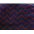thumbnail image 4 of oneOone Georgette Viscose Fabric Chevron Ikat Fabric Prints By Yard 42 Inch Wide, 4 of 4