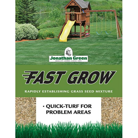 Fast Grow Grass Seed, 7-Pound, 7 pound bag By Jonathan