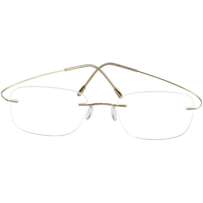 Silhouette Eyeglasses TMA Must Collection Chassis 5515 7530 Gold