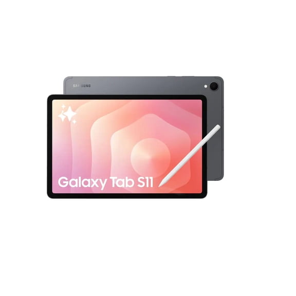 Restored Samsung Galaxy Tab S11 11" 512GB 12GB Wi-Fi w/ S-Pen Gray, Wi-Fi 7, Bluetooth 5.4, USB-C 3.2 Gen 1 - SM-X730NZAIXAR