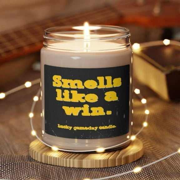 Smells Like an Appalachian State Win Scented Candle, Mountaineers Football