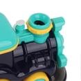 thumbnail image 4 of Bubble Blowing Toy Train Sound Lights Automatic Battery Powered Bubbles Making Locomotive Engine Car Dark Blue, 4 of 4
