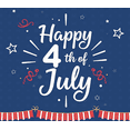 thumbnail image 4 of Patriotic Design Happy 4th of July Banner Decorative Pattern Stars and Stripes Celebration Flag for Independence Day Party Outdoor Event Home Decor, 4 of 8
