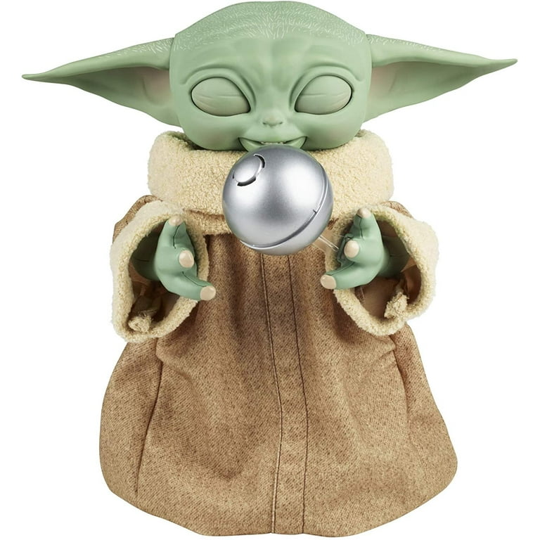 Star Wars Galactic Snackin Grogu 9.25-Inch-Tall Animatronic Toy