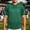 Army Green, variant on Blank Football Jerseys for Men,Mesh Polyester Plain Football Shirt V Neck Short Sleeve Pullover Sports Clothing White