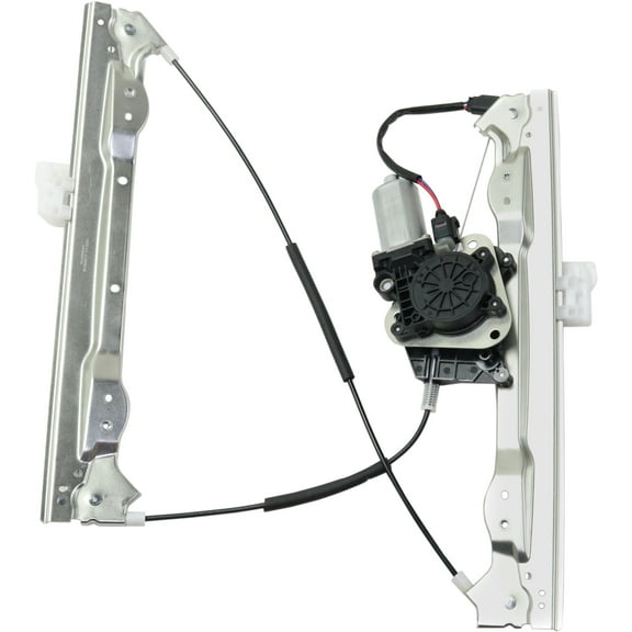 Window Regulator Compatible For 2007-2010 Chrysler Sebring Front, Left Driver Sedan Power With Motor