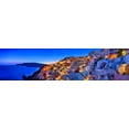 thumbnail image 2 of Steve Mohlenkamp 14x7 White Modern Wood Framed Museum Art Print Titled - Santorini-Greece on the Mediterranean Sea, 2 of 4
