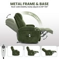 thumbnail image 5 of Juiluna Ultra-Comfortable Recliner (135° Forward & Backward Adjustment) – Adult Adjustable Electric Massage Heated Chair with Dual Cup Holders, Double-Side Storage Pockets & Tool Assembly, 5 of 8