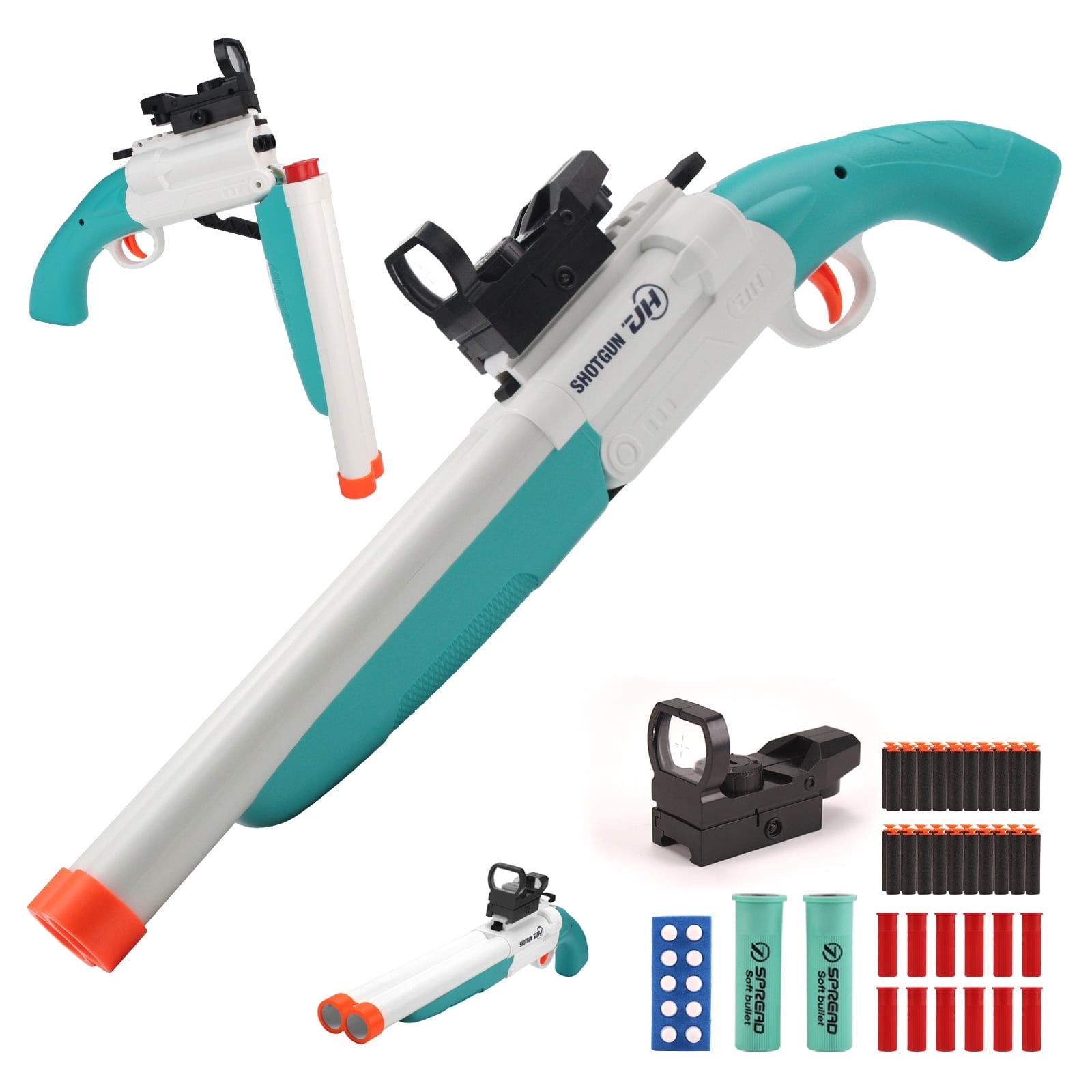 NERF ドゥームランズ　インパクトゾーン　ロングアーム Review: Nerf Doomlands Impact Zone Longarm - YouTube