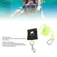 thumbnail image 3 of Cordón de Buceo, Cuerda Segura Antipérdida Con Hebilla de Acero para Snorkel inoxidable, Seguridad Subacuática, 3 of 7
