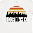 thumbnail image 4 of Inktastic Houston Texas Skyline Retro Boys or Girls Toddler T-Shirt, 4 of 5