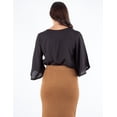 thumbnail image 3 of Blusa manga campana con cinto, 3 of 5