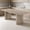 gray, variant on Garvee 63–82.68" Extendable Dining Table for 8–10, Modern Mid-Century Kitchen Table with Rounded Corners for Dining Room or Living Room-Natural