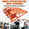 thumbnail image 2 of Towallmark 2PCS Auto Car Truck Service Ramps Lifts, Garage Car Lift Hydraulic Ramps ,11000lb Capacity,Automotive Hydraulic Lift Repair Frame Lift, 2 of 5