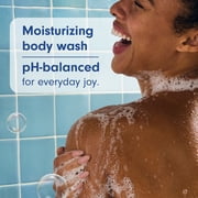 Softsoap Exfoliating Body Wash, All Skin Types, Coconut Butter, 20 fl oz Bottle, 4 Pack