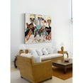 thumbnail image 4 of Marmont Hill "Cowboy Asleep in Beauty Salon" by Kurt Ard Painting Print on Canvas, 4 of 4