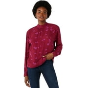 Free Assembly Women’s Long Sleeve Mock Neck Top