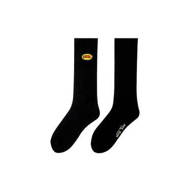 Beavis & Butthead Logo Men's Black Crew Socks